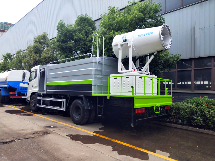 東風(fēng)D9霧炮抑塵車 15噸級高效抑塵利器，湖北程力集團(tuán)匠心打造
